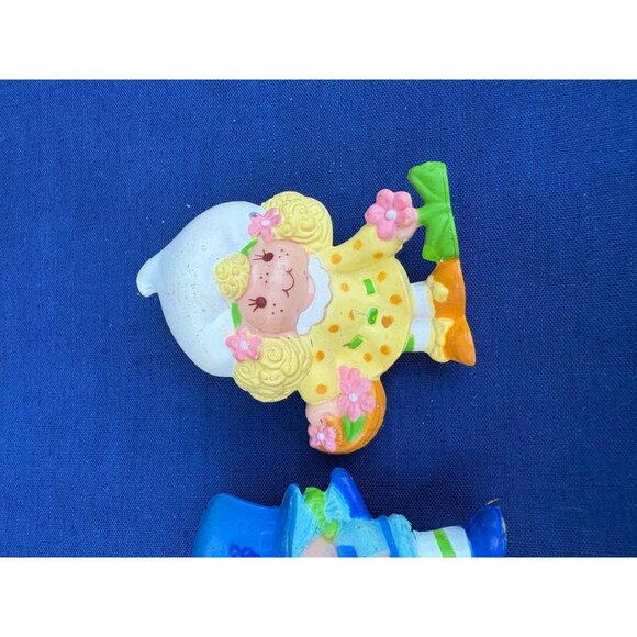 Vintage Strawberry Shortcake Figurines Set Of 5 Toys Miniatures 1980s - Picture 6 of 12
